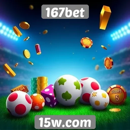 Diversidade de jogos oferecidos pela plataforma 167bet